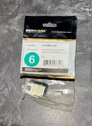Box of 20 - Signamax KJ458MT-C6C - CAT6 MT Series Keystone Jack Ivory