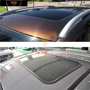 小方百貨汽車仿真全景通用假天窗車頂貼紙天窗貼紙膜