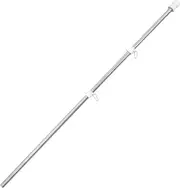 UPKOCH 1 Set Heavy-Duty Wall Mount Flag Pole Kit Stainless Steel Tangle-Free Spinning Flagpole for Outdoor Residential and Commercial Use