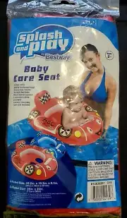 Bestway Splash And Play Baby Racecar Care Seat For The Pool