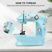 202A Mini Electric Sewing Machine 220V + 99pcs Needlework Set & Expansion Board