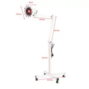 Infrared Heating Lamp for Muscle Pain Relief and Body Therapy