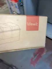 Lifewit Ice Chilled Condiment Caddy with 5 Containers(2.5 cup), Transparent