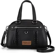 [Montana West] Wrangler Crossbody Bags Satchel Handbags for Women Top Handle Purse