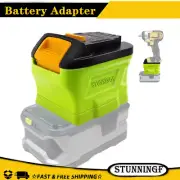 Converter Battery Adapter for Ryobi 18V Li-ion Battery to for Dewalt 20V Tool