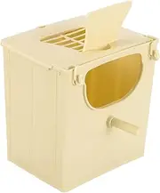 PENIKOKO Hanging Bird Nest Box Plastic Breeding Cage for Finch and Parakeet Hatching Durable and Easy to Clean for Comfortable Bird Living Environment