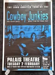 Cowboy Junkies 1999 Silk Screen Vintage Poster