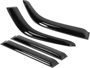 Door Weather Shield Wind Vent Deflectors Fits for Toyota Landcruiser 80 Series 1990-1997