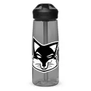 GLYTCH Energy Gaming CamelBak 25oz Charcoal Straw Lid Fox Water Bottle