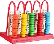 Abaodam Creative Calculation Frame for Early Math Education Bright Colors for Boys Lightweight Portable Educational Tool for Kindergarten Primary School