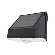 2 x Click 9cm 1000 Lumens Emilia Solar LED Sensor Wall Light Cool White LED