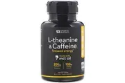 Sports Research, L-Theanine & Caffeine, 2-in-1 Formula, 60 Softgels