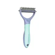 Pakeway T10 Pet Dog Cat Dematting Rake Purple Green