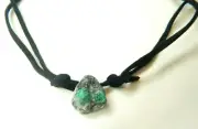 Colombian Emerald Rock with crystals 21.00 Cts Mineral Beryl Cow Leather Muzo Mi