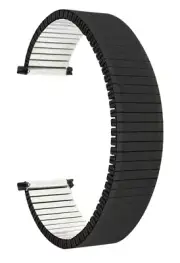18mm Metal Stretch Watch Band Expansion Strap for Baume Mercier Clifton Baumatic