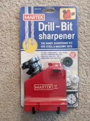 MARTEK DRILL BIT SHARPENER (1/8" -3/8") (LW1182) New In Box. Factory Sealed.