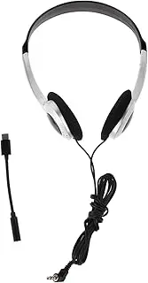 ARTSEWPLY Ear Headphones for Women and Boy Girl Retro Wired Design Portable Sound Quality for School Library and Travel Use Multi-Device Compatibility Computers Phones Tablets