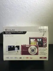 Casio EXILIM EX-S10-RED-10.1 MP-Digital Camera BRAND NEW