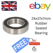 MR2437-LLB Bicycle MTB Bearing (Fits External Bottom Brackets) 24x37x7mm ABEC-3