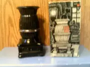VTG 1970 AVON POT-BELLY STOVE EXCALIBUR AFTER SHAVE -NEW IN BOX-FREE SHIPPING