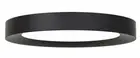 Calloway 15 in. Matte Black Selectable LED Flush Mount