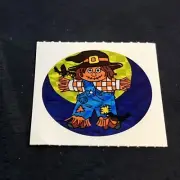 Vintage BJ Prism OTC Scarecrow Sticker - Rare