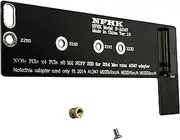 BestParts M.2 NGFF M-Key NVME SSD Convertor Card Replacement for Mac Mini Late 2014 A1347 MEGEN2 MEGEM2 MEGEQ2