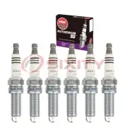 6 pcs NGK Ruthenium HX Spark Plugs for 2009 Hyundai Genesis 3.8L V6 - Engine ps
