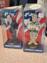 George H.W. Bush & Norman Schwarzkopf (America's Heroes Figures) Lot