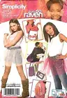 WOW HIP GIRLS SKIRT, HAT, BAG, TOTES, PHONE COVER SEWING PATTERN Simplicity 4151