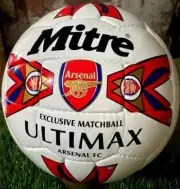Mitre Arsenal FC Premier League ULTIMAX Exclusive Match Soccer Ball Size 5