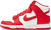 [Nike] Mens Dunk High DD1399 106 White/University Red - Size 14