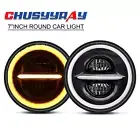 Pair 7"inch Round LED Headlight Hi/Lo Beam For Chevy 67-1981 Camaro 75-1980 C10