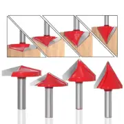 Sharp V Groove Router Bit 60° 90° 120° 150° Woodworking Cutter Tool Carving