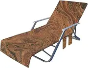Portable Pool Beach Sun Lounger Cover Pockets Microfiber Towel Travel Lounge Chair Cover Towels Sunbed Pockets Microfiber Towel Quick Dry Covers,A23