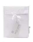 Nate Home by Nate Berkus 200TC White Cotton Percale 3pc Twin Sheet Set SNOW
