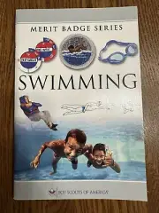 BSA Eagle Scout Swimming Merit Badge Series Pamphlet Book Boy Scouts of America