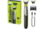 Philips OneBlade 360 QP2734 - Electric Trimmer and Shaver with Extra Blade & 5-in-1 Adjustable Comb