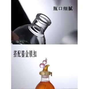 葫蘆瓶子加厚泡酒玻璃瓶專用密封家用1000ml裝白酒瓶創意加硬酒瓶