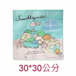 ASDFKITTY*日本製 SAN-X 角落生物晚安時刻小方巾/手帕-30*30公分-正版商品