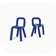 MIUZ BOLD Chair Lounge Chair Replica Designer Chair Modern Design Seat [Blue]