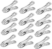 20pcs Greenhouse Clips for Indoor Plants Shade Cloth Clips Stainless Steel Garden Spring Plant Fixing