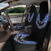 Blue Firebird Trans Am Classic Muscle Car Guy Gift, SEAT Covers