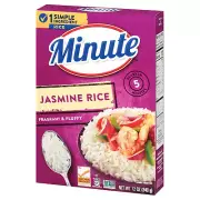 Jasmine Rice Instant 12Oz Box Quick Dinner Meals