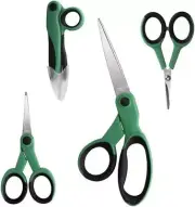 Premium Tailor Scissors Titanium Soft Grip Sewing Scissors Set for Fabric