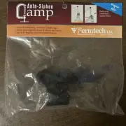 FERMTECH Auto Siphon Clamp for Mini & 3/8 Homebrew Keg Bucket Carboy Wine Making