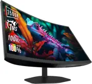 Curved 24-Inch Gaming Monitor 1500R Displayport HDMI X2 Eye Care 100% Srgb Build
