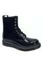 Dr Martens Women’s 1460 8-Eyed Faux Croc Embossed Boot Color Black Size US 7