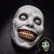 Horror The Exorcist Smiling Face Demon Mask Cosplay Evil Creepy Ghost Skull Mask