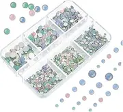 1 Box Rhinestone Nail Art Charms Compartment Box of Ornaments for Manicure Decorations Application Durable and Safe Nail Accessories